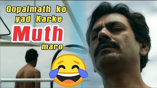 Gaitonde Ne Mar Li Muth  😂😂 || Gaitonde Funny Scene 😂😂 || Sacred games Dialogue