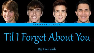 Big Time Rush - Til I Forget About You - Color Coded Lyrics