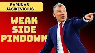 Weak Side Pindown: Inside Sarunas Jasikevicius' Tactical Masterpiece