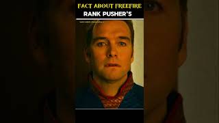 FACT 🤯 ABOUT  RANK PUSHER'S 😱 IN FREE FIRE? #trending #freefire #youtube #shorts