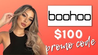 BOOHOO PROMO Code 2022 - Save $100 COUPON Code Working