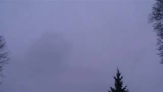 Winter Storm Inga Wednesday January 17 2018 Time Lapse Sky Clouds Connecticut Filmed South Cool Day