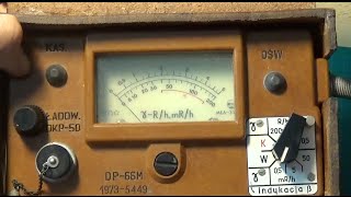 A look at a Vintage Geiger Counter