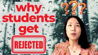 Why even the most competitive students get REJECTED // Julie Kim Consulting