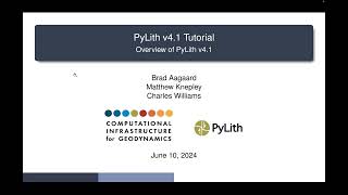 Overview of PyLith v4.1