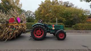 Trecker fahr´n" 🚜 😁 - Erntefest in Klein Meckelsen - Festumzug im Ort II