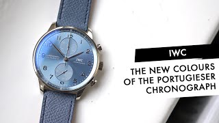 REVIEW: The new Colours of the IWC Portugieser Chronograph 3716 (Dune, Horizon & Obsidian)