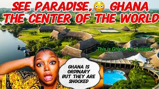 GHANA IS PARADISE ON EARTH IT’S THE CENTRE OF THE WORLD SEE HOW GHANA 🇬🇭 IS BRINGING PEACE ✌️