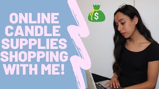 ONLINE CANDLE SUPPLIES SHOPPING WITH ME!