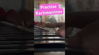 Practising Piano concerto no.2 op.18 #rachmaninoff #concerto #musician🎹🎶🎼🫶🏾🩷🎵✨