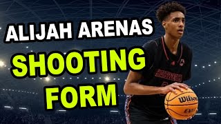 Alijah Arenas Basketball Shooting Form