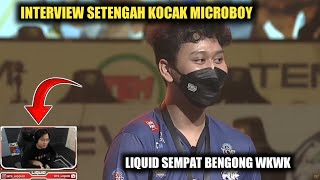 INTERVIEW SETENGAH KOCAK KOBOY YG BUAT LIQUID MENILAI KEJAWAANNYA MICROBOY WKWKW