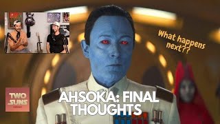 WHAT WILL HAPPEN WITH THRAWN & THE MORTIS GODS?? | Ahsoka Reaction | Star Wars | Two Suns Podcast