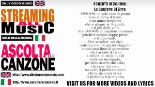 Roberto Vecchioni - La Stazione Di Zima (Lyrics / Testo)