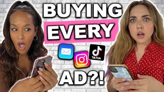 Buying EVERYTHING Social Media Advertised to Us?!