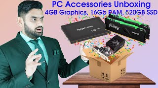 Amazon Basics Graphics Card | Amazon Basics SSD | Kingston Fury RAM 8GB | Desktop Assemble