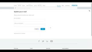 My Account - Change e-mail (Tutorial)