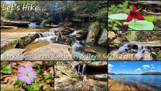 Bark Camp Creek Cascades & Devil Creek Falls - Daniel Boone National Forest - Kentucky - 4/15/24