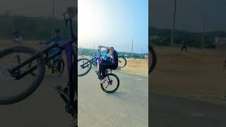 Combo Brother Hood Circle Wheelie 😱🔥 || MCS Bangladesh #nssowrab #shorts