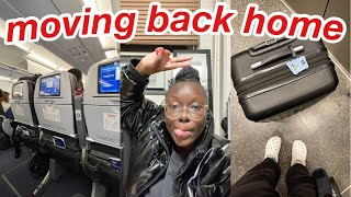 moving back home || unc chapel hill → nyc || pack + travel with me