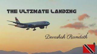 The Ultimate Landing: British Airways 777-236(ER) at Piarco International Airport | 4K