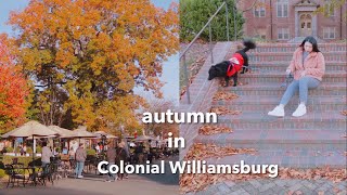 🍂 Beautiful late autumn in Colonial Williamsburg, VA