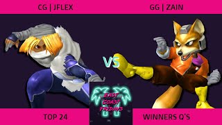 CG | Jflex (Sheik) vs. GG | Zain (Fox) - ECF 174 Top 24 Winners Quarterfinals SSBM