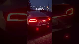 Tlyard Model 3 & Y Lite Version Full-Width Strip Taillight #shorts #tesla