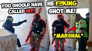 THE MARSHAL HAD TO STOP THEM! 😐► PAINTBALL FUNNY MOMENTS & FAILS