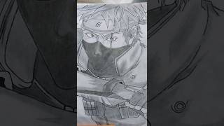 How to Draw | kakashi hatake | sketch | Naruto Anime | #animeart #art #kakashi #shorts #viralshorts