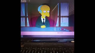 a message from C Montgomery Burns