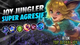 JOY JUNGLER SUPER AGRESIF [ TOP GLOBAL JOY ] FROM RTUK - MOBILE LEGENDS