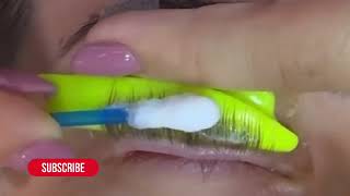 Lash lift #tutorial #beautiful #beauty #lashes #lashlift #shorts @luisarose