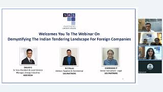 Webinar on Demystifying the Indian Tender Landscape for Foreign Companies | 26 June 2024