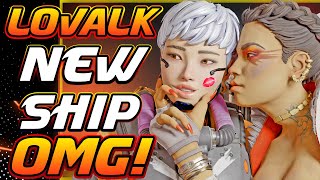 Loba and Valkyrie ( LOVALK ) Ship : APEX LEGENDS SEASON 11