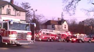 Asheville Fire and Rescue & Buncombe Co  Rescue Squad Save Family 1/15/09