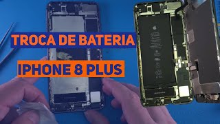 Como trocar a bateria do iPhone 8 Plus