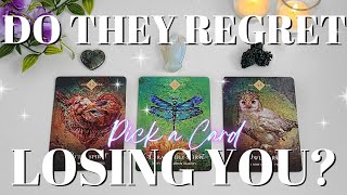 Do They Regret Losing You? 💔🥺 PICK A CARD + do they want to reconcile | Timeless Tarot Love Reading