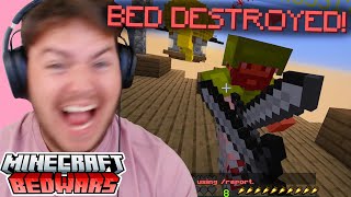 Minecraft Bedwars made me have a MELTDOWN...