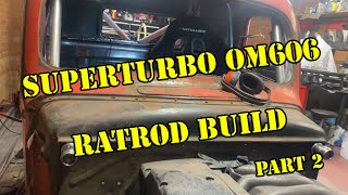 1940s Diesel Drift Ford Ratrod - OM606 USA Ford Pickup HX40 & Rollcage!