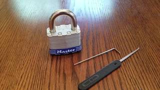 Lockpicking Master No. 5 (Best Beginner Lock)