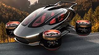 4 Modern Flying Drone Cars Design Ideas for Rural California Area! AIAutoDesigns