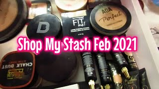 Shop My Stash February 2021| Makeup I Want To Try and Pan| MakeupShae