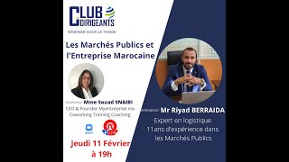 Les marchés publics et l’entreprise marocaine