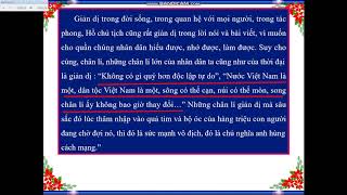 NV7  Tuan 24 tiet 95  Đức tính giản dị của Bác Hồ tt