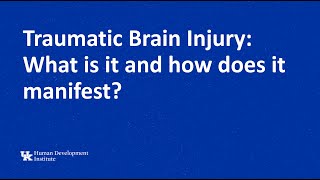 Traumatic Brain Injury Part 3