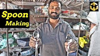 Amazing Spoon Making in Factory | TeaSpoon