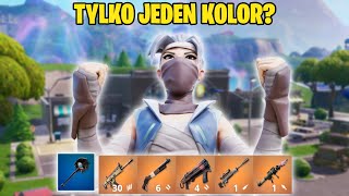 Ekwipunek jednego koloru Challenge w Fortnite