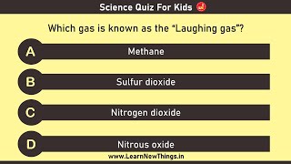 Science Quiz for Kids - Part 3 | 40 Questions | General Science