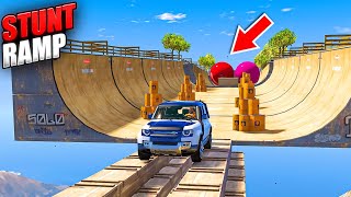 Defender Stunt Ramp Challenge 💪 | GTA 5 गेमप्ले वीडियो